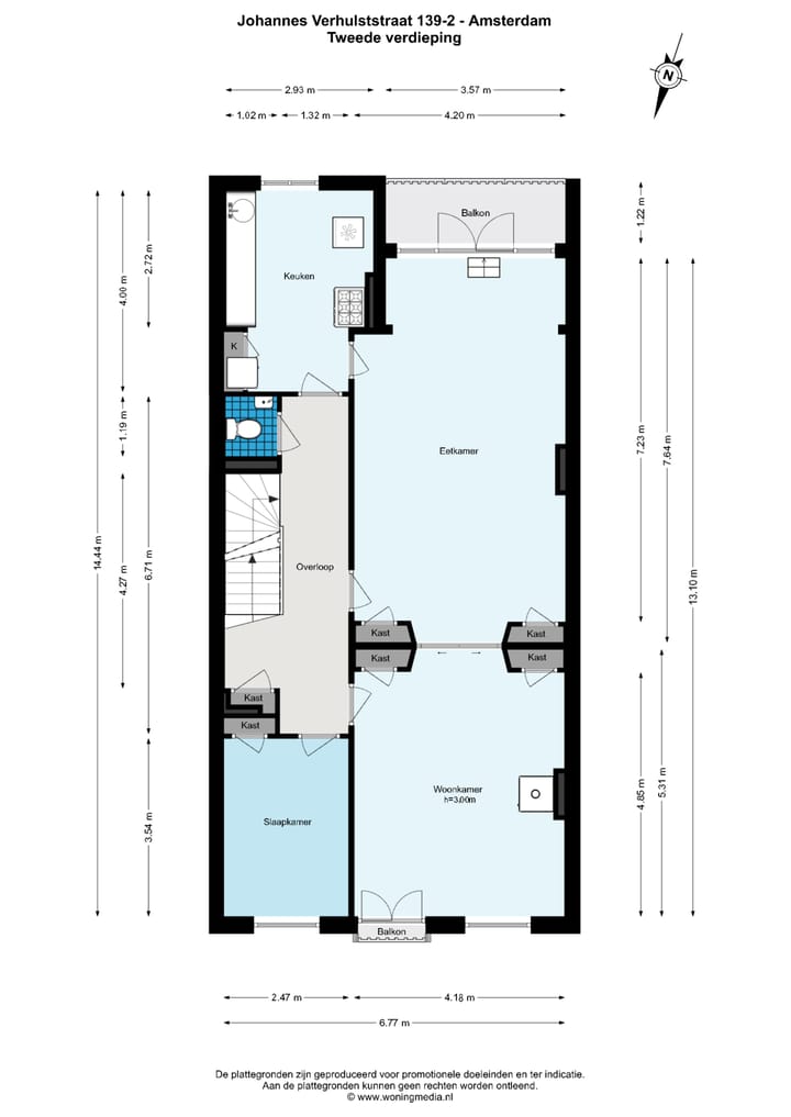 Foto 40 van Johannes Verhulststraat 139-2