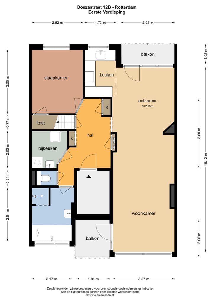 Foto 46 van Doezastraat 12-B01