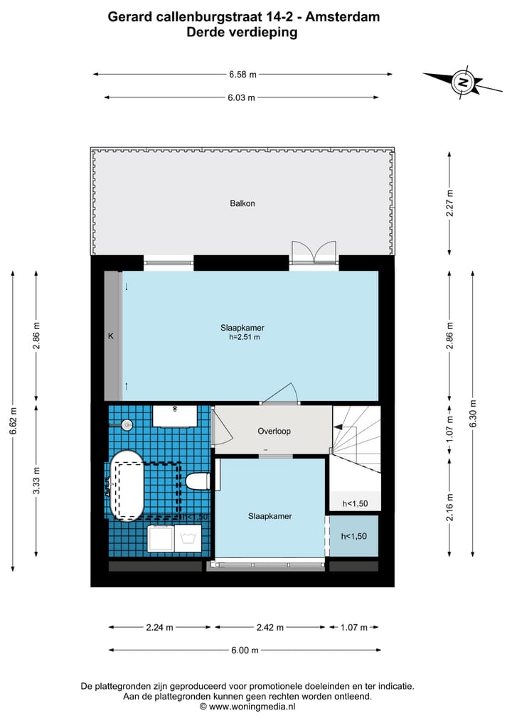 Foto 27 van Gerard Callenburgstraat 14-2