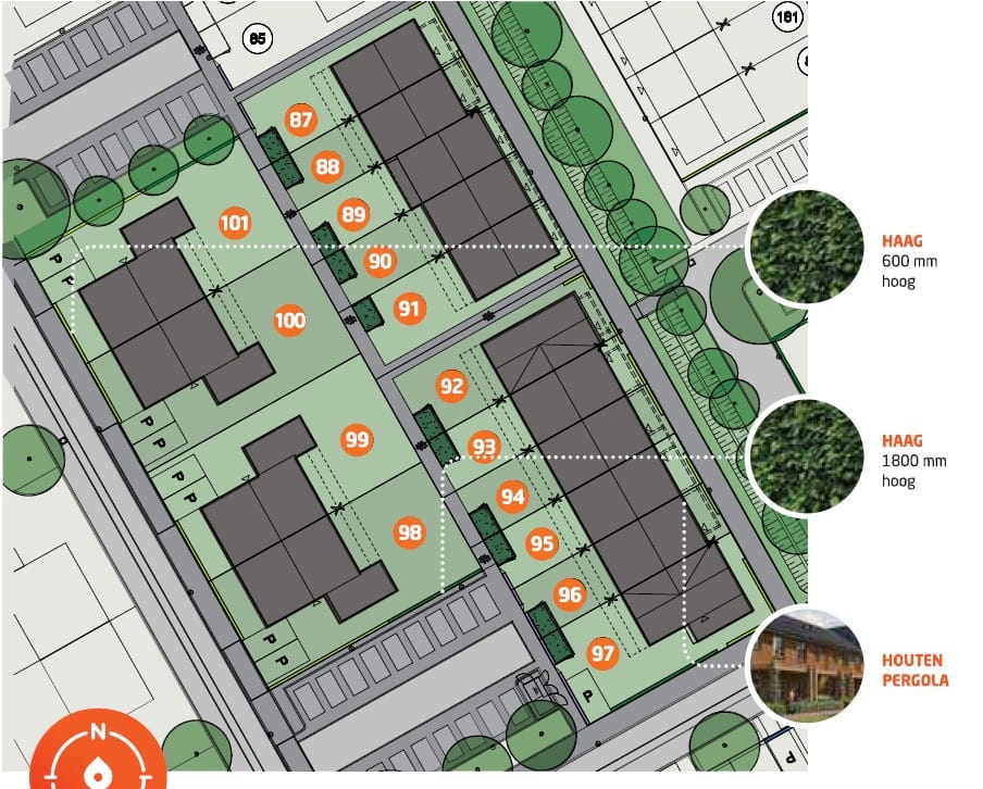 Foto 10 van Buitenveen - 21 woningen