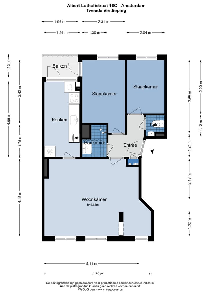 Foto 46 van Albert Luthulistraat 16-C