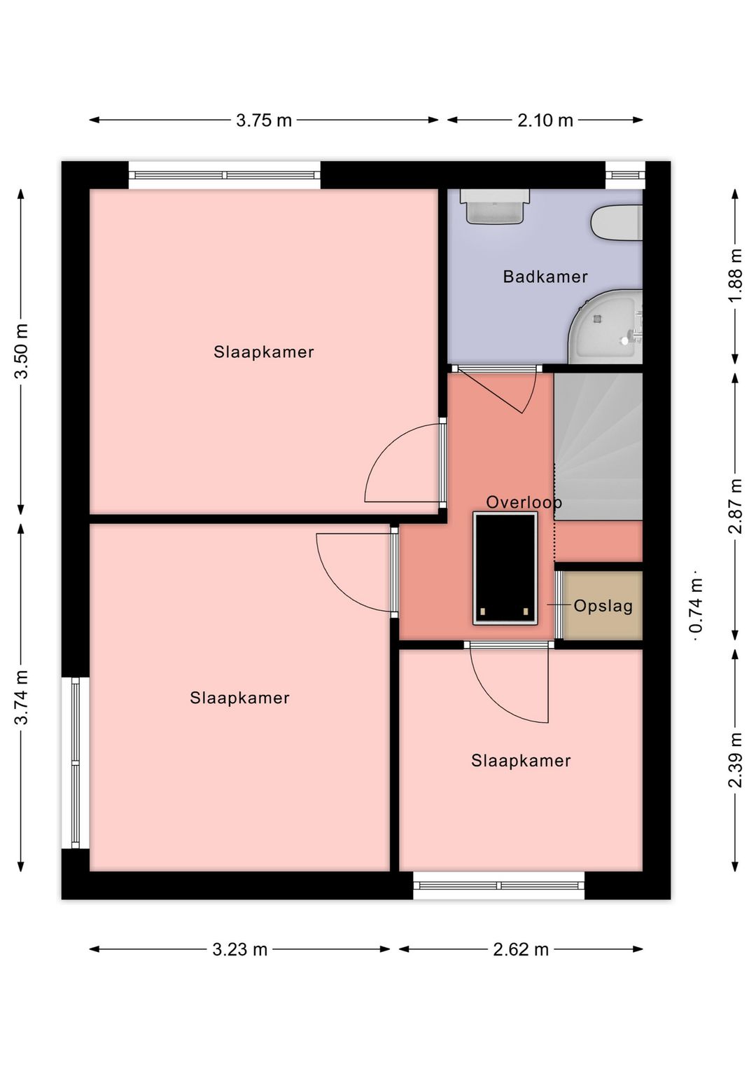 Foto 23 van Burgemeester Muijtersstraat 16