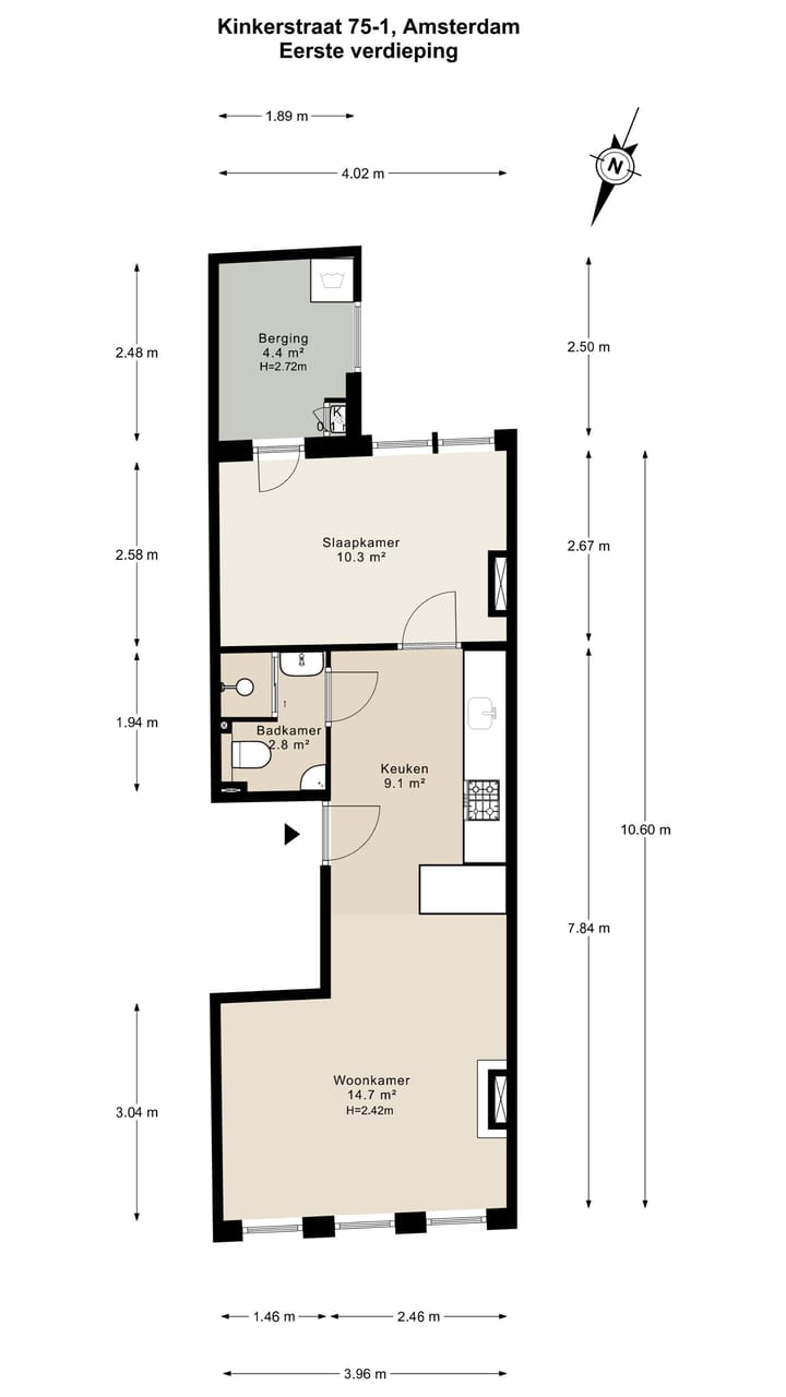 Foto 19 van Kinkerstraat 75-1