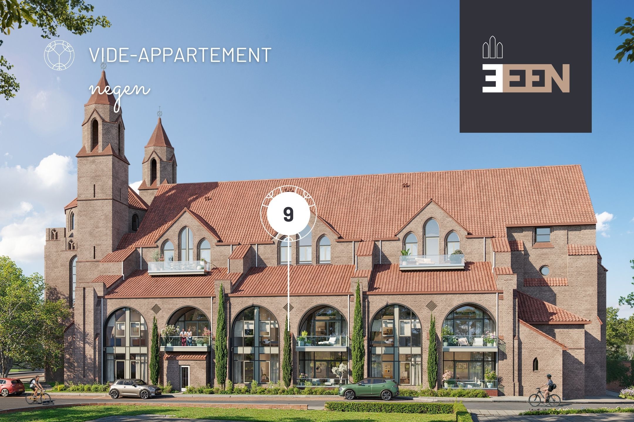 3EEN - Appartement negen (Bouwnr. 9), Oldenzaal, 7573GJ, Overijssel, Nederland  