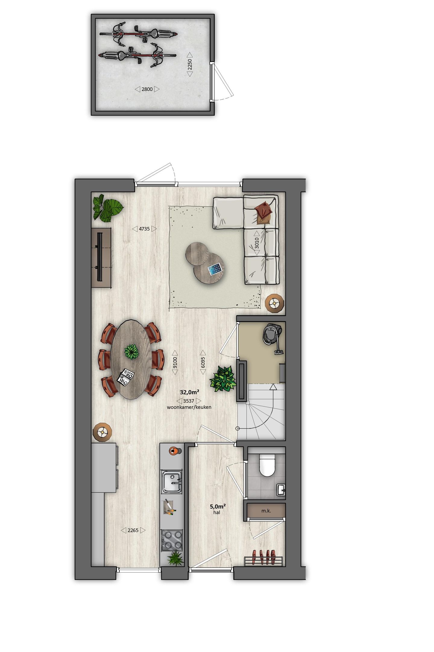 Foto 4 van AF3s (Albatros) | hoekwoning (Bouwnr. 246)