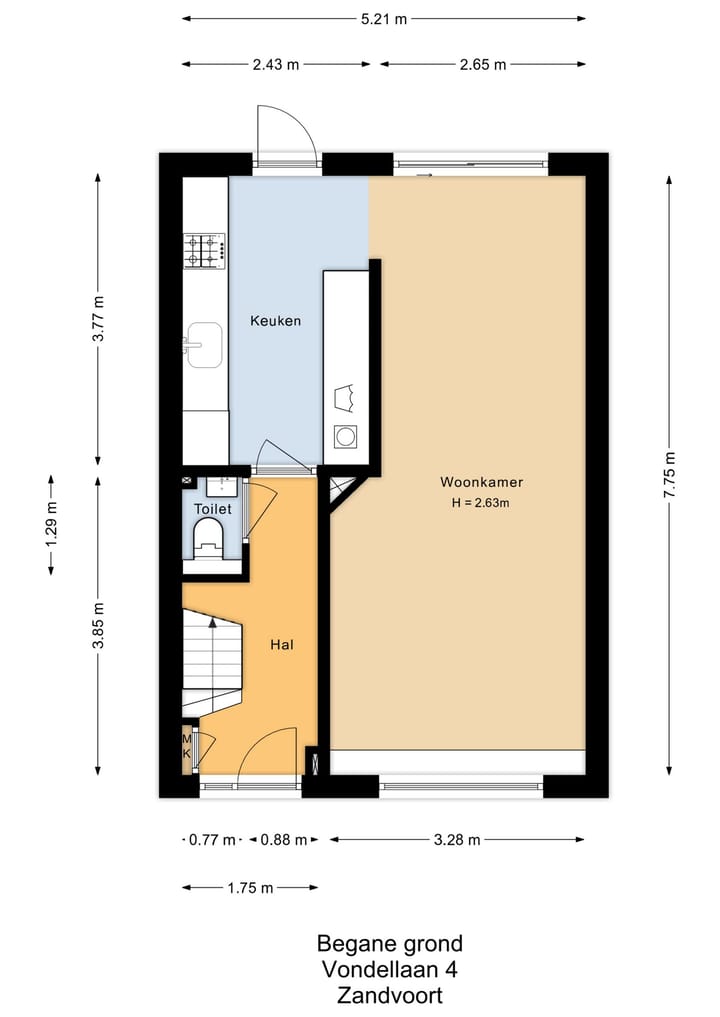 Foto 38 van Vondellaan 4