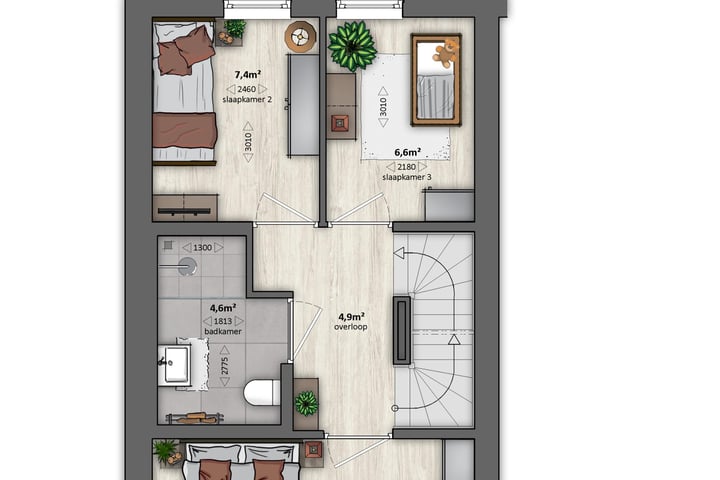 Foto 5 van AF3s (Albatros) | hoekwoning (Bouwnr. 254)