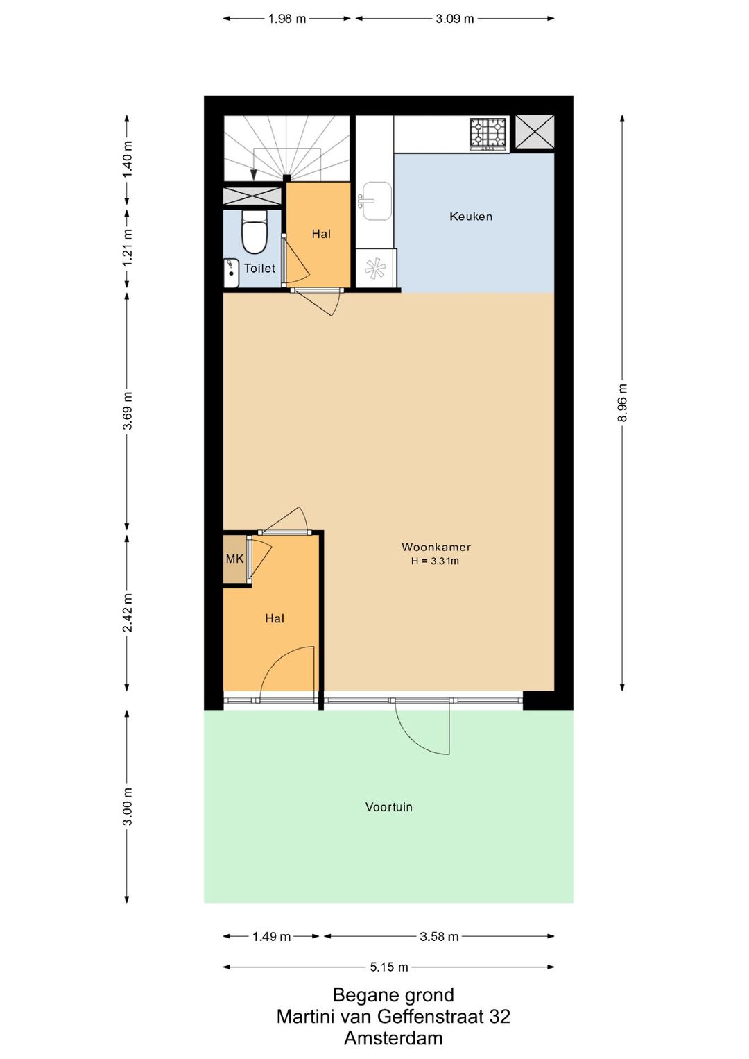 Foto 23 van Martini van Geffenstraat 32