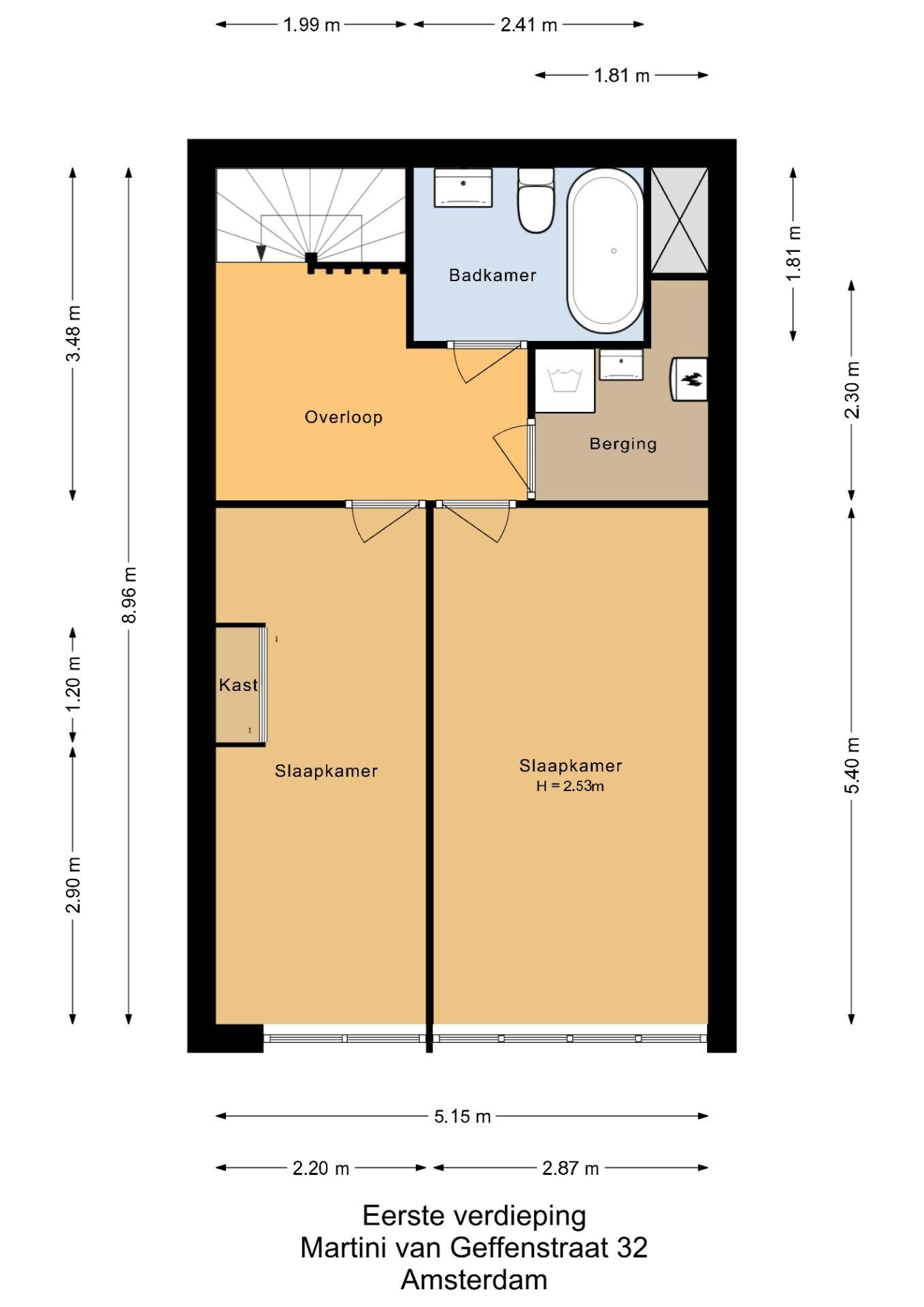 Foto 25 van Martini van Geffenstraat 32