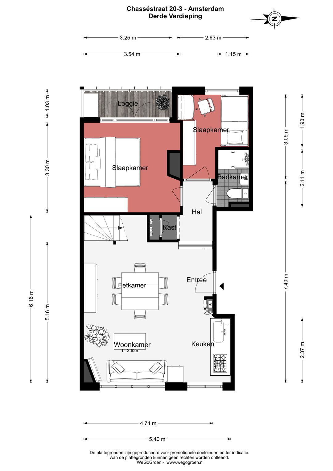 Foto 38 van Chasséstraat 20-3
