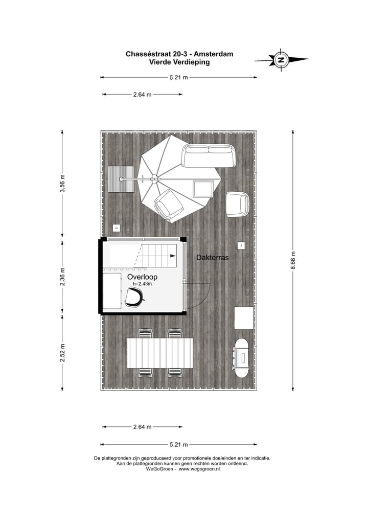 Foto 39 van Chasséstraat 20-3