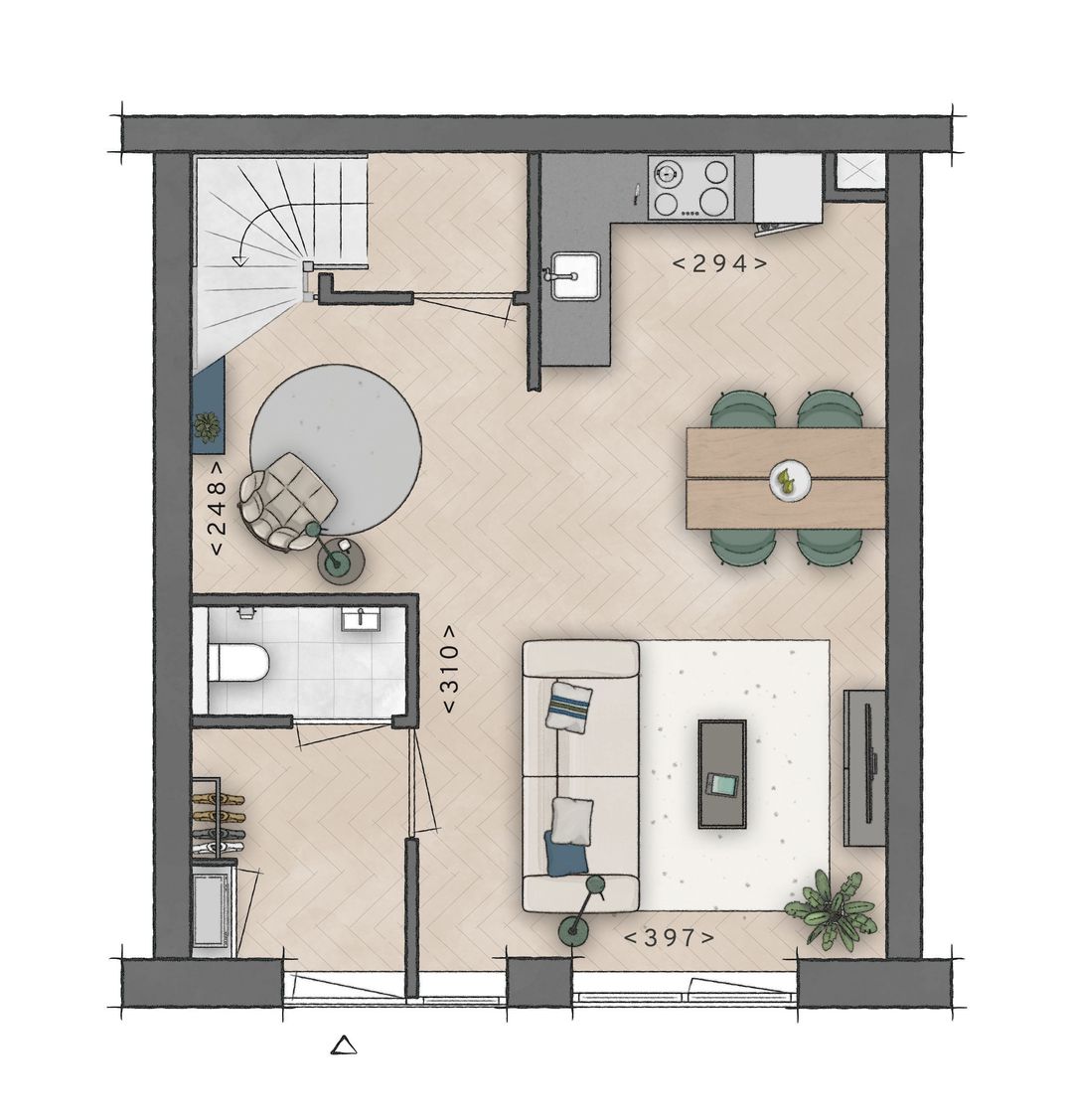 Foto 2 van Klokkengietersstraat (Bouwnr. 63)