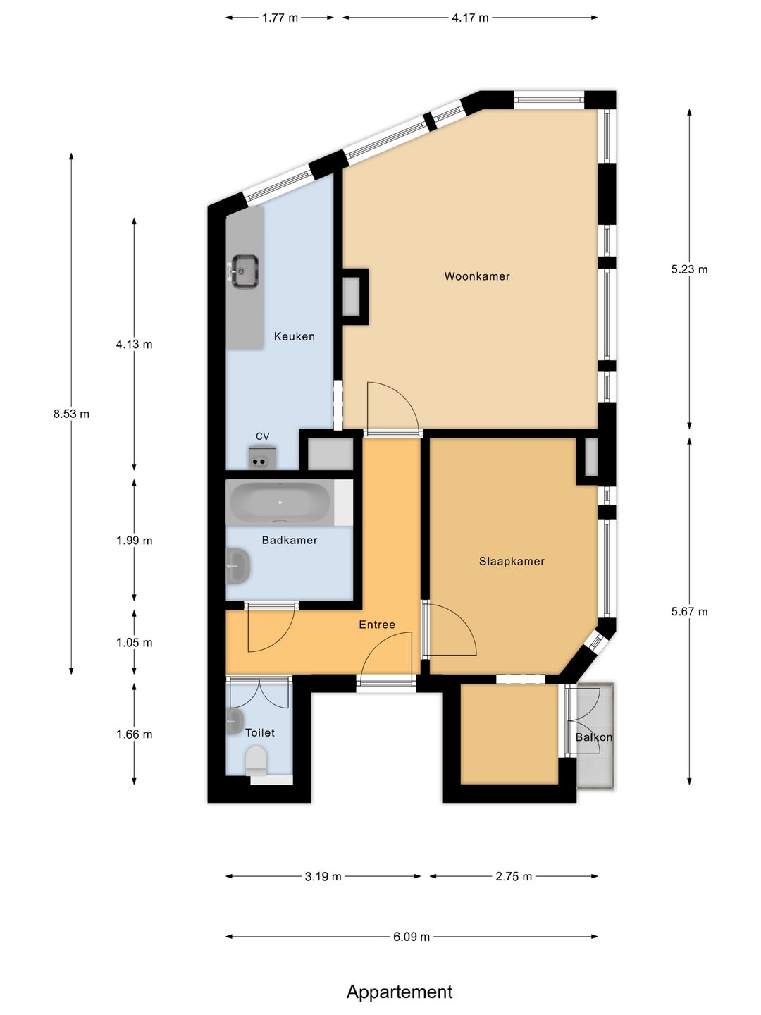 Foto 23 van Van Ostadelaan 73-A2