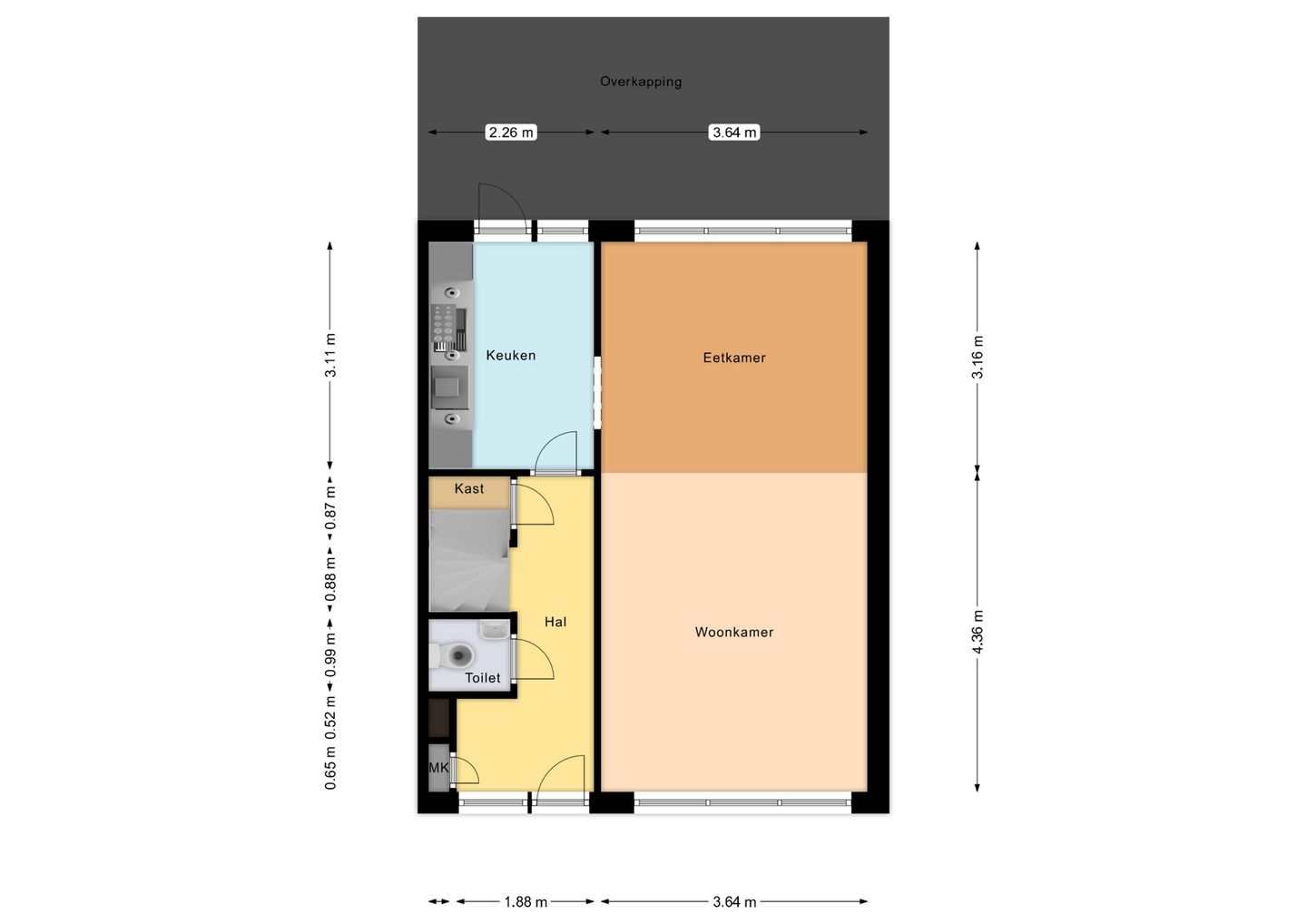 Foto 44 van Voeghoutenstraat 61