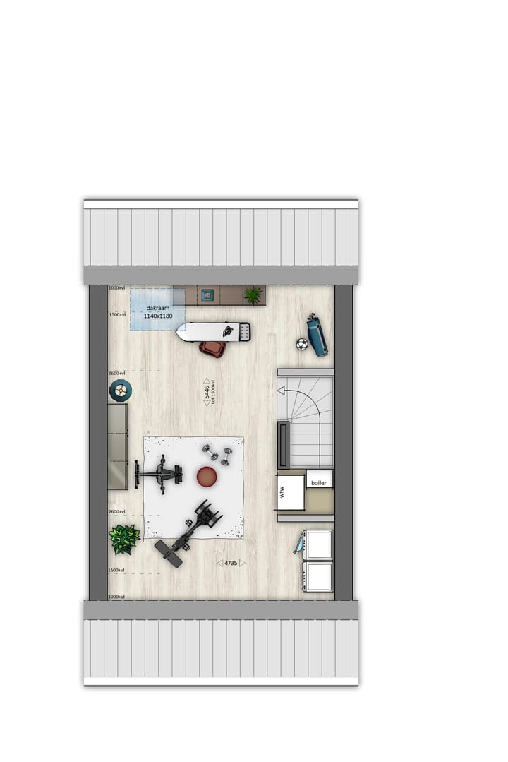 Foto 6 van VF1 (Vogellaan) | tussenwoning (Bouwnr. 207)