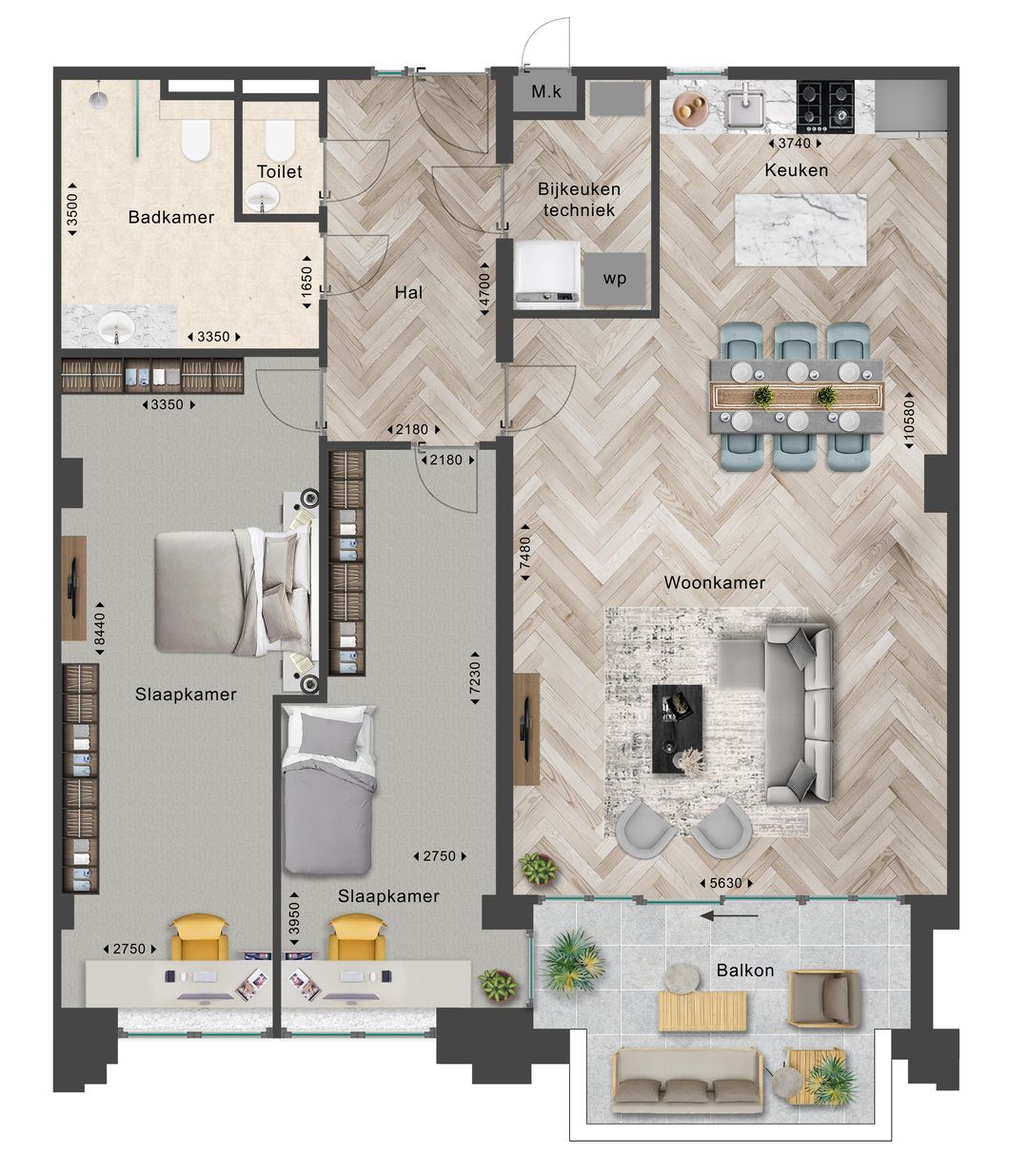 Foto 17 van 3EEN - Appartement drie (Bouwnr. 3)