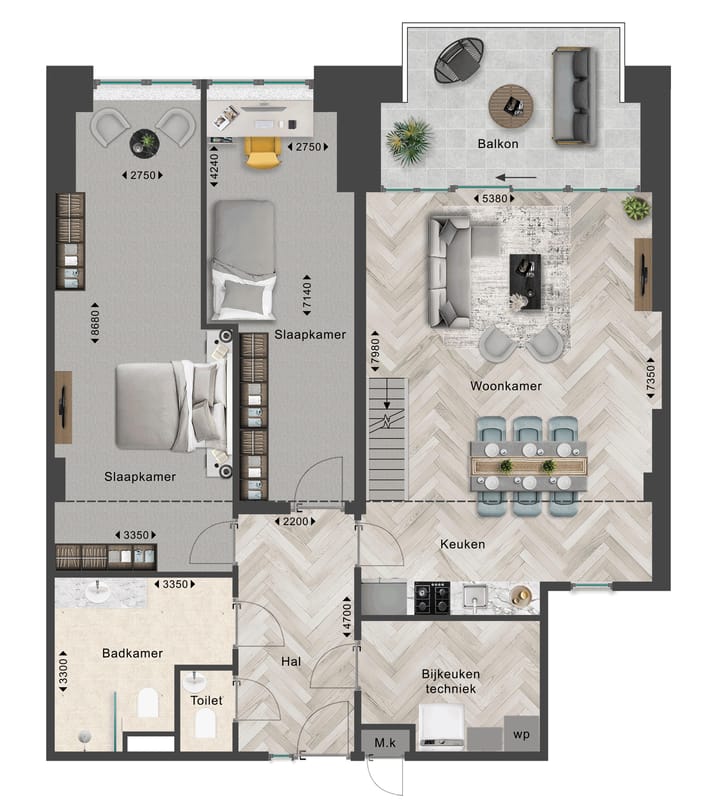 Foto 22 van 3EEN - Appartement zeven (Bouwnr. 7)