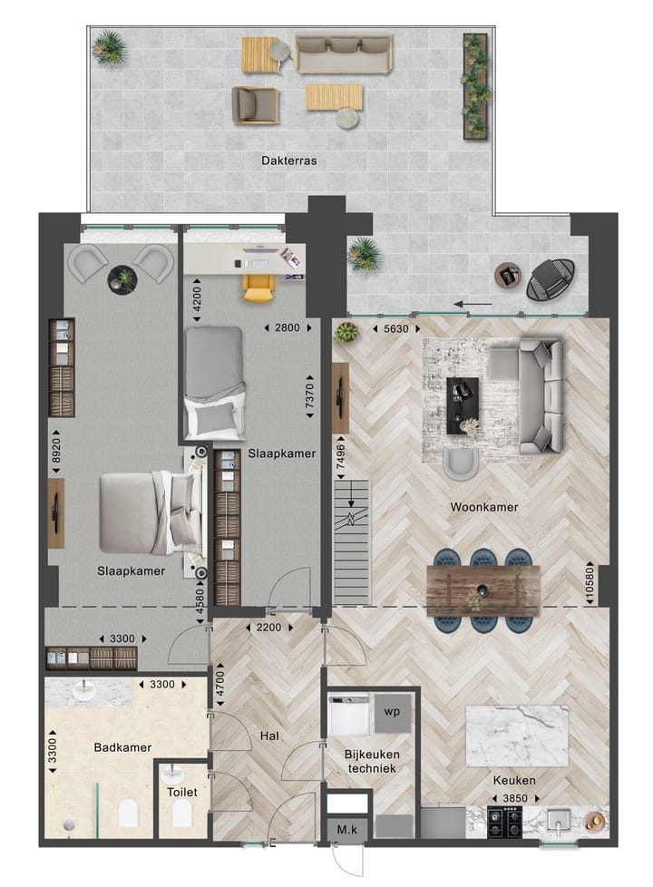 Photo 17 of 3EEN - Appartement vijf (Bouwnr. 5)