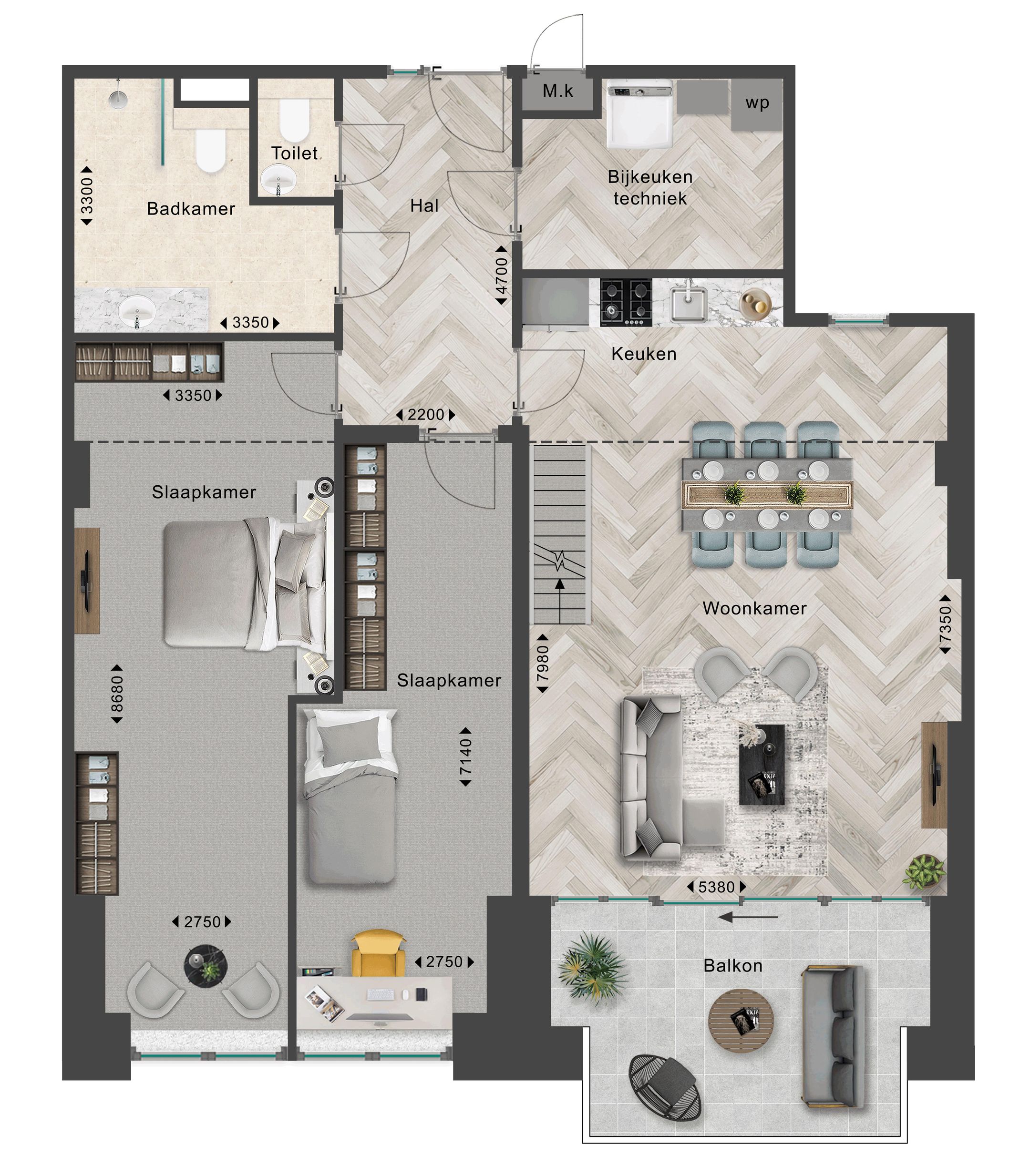 Photo 21 of 3EEN - Appartement tien (Bouwnr. 10)