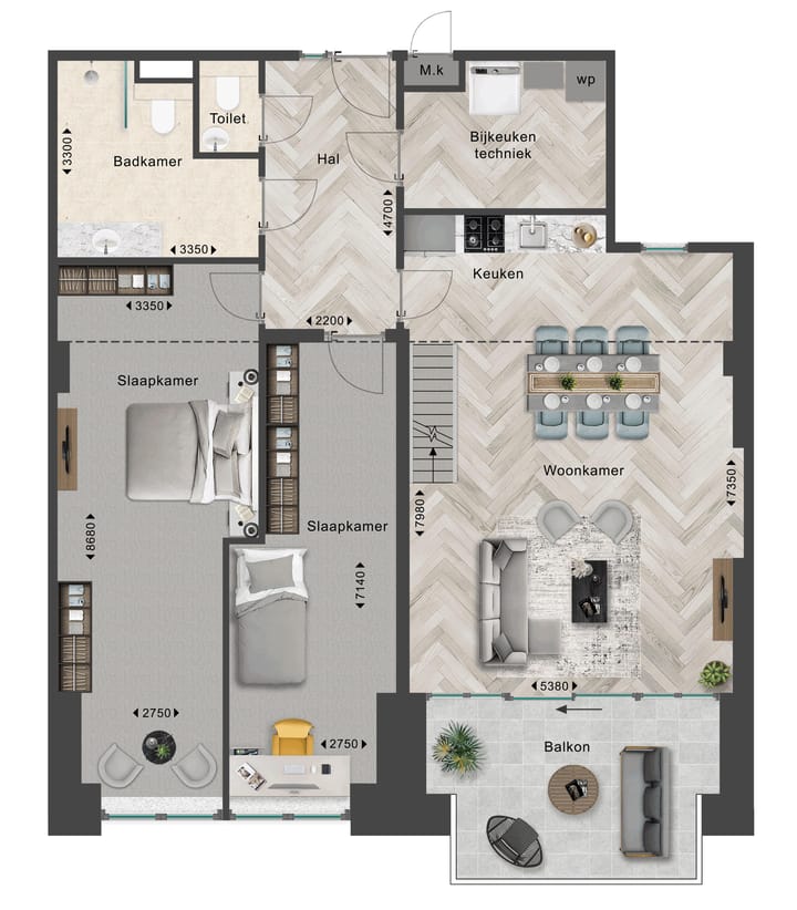 Foto 21 van 3EEN - Appartement tien (Bouwnr. 10)