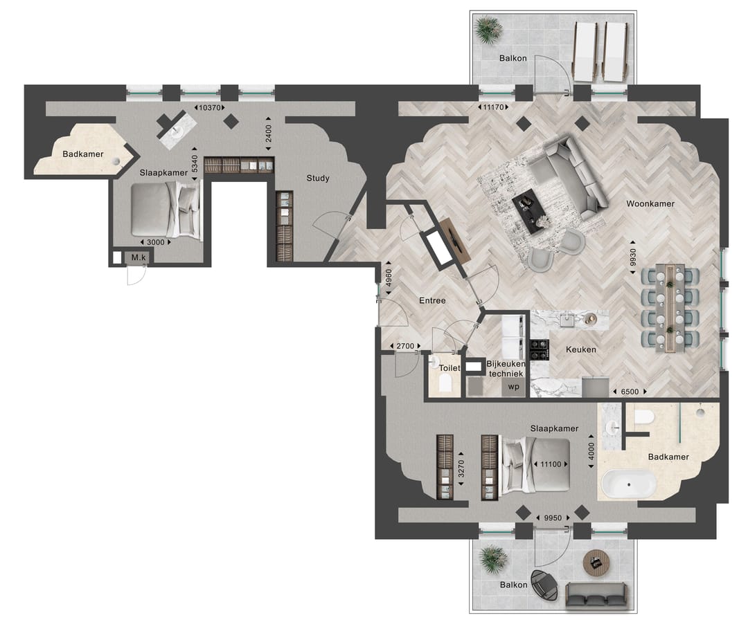 Foto 22 van 3EEN - Penthouse twaalf (Bouwnr. 12)