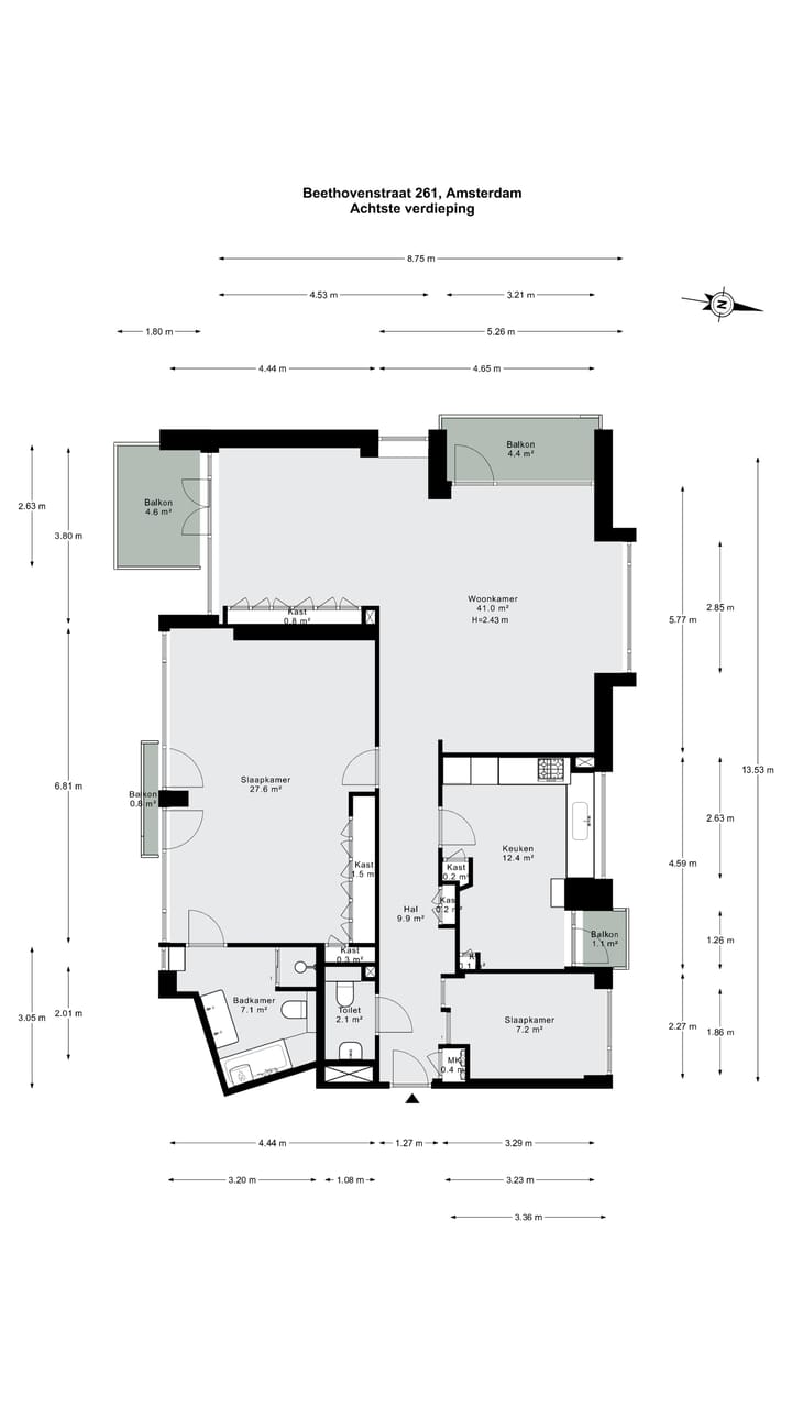 Foto 28 van Beethovenstraat 261