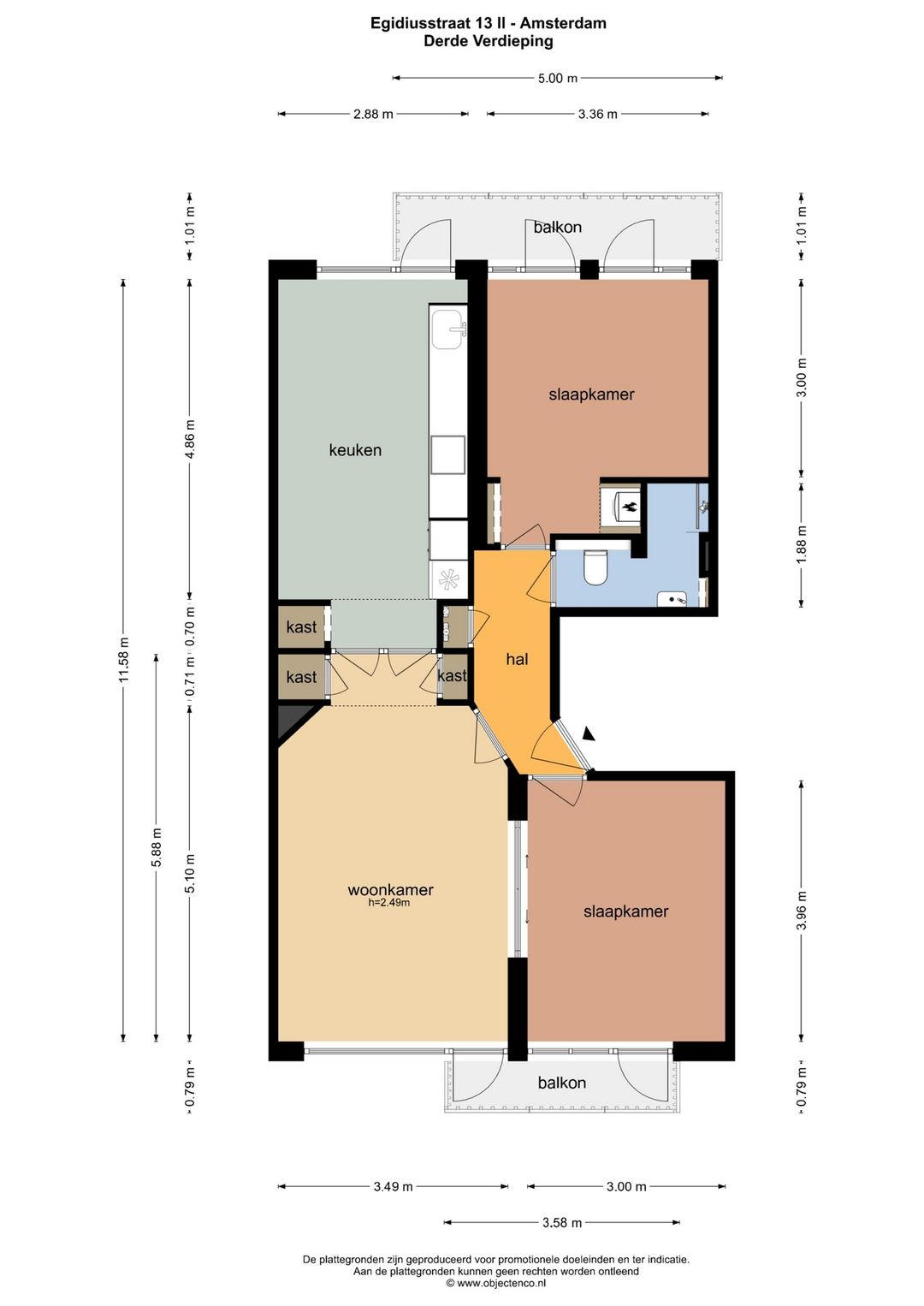 Foto 46 van Egidiusstraat 13-2
