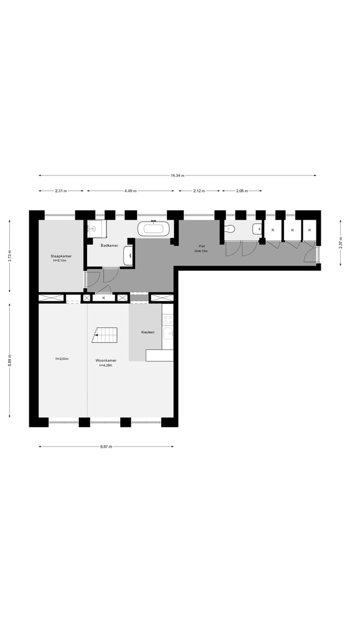 Foto 52 van 1e Pijnackerstraat 38-G