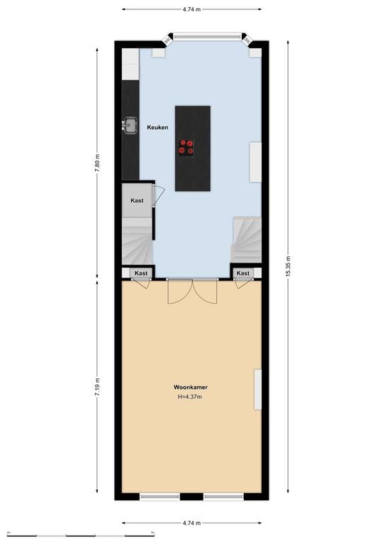 Foto 42 van Keizersgracht 736-A