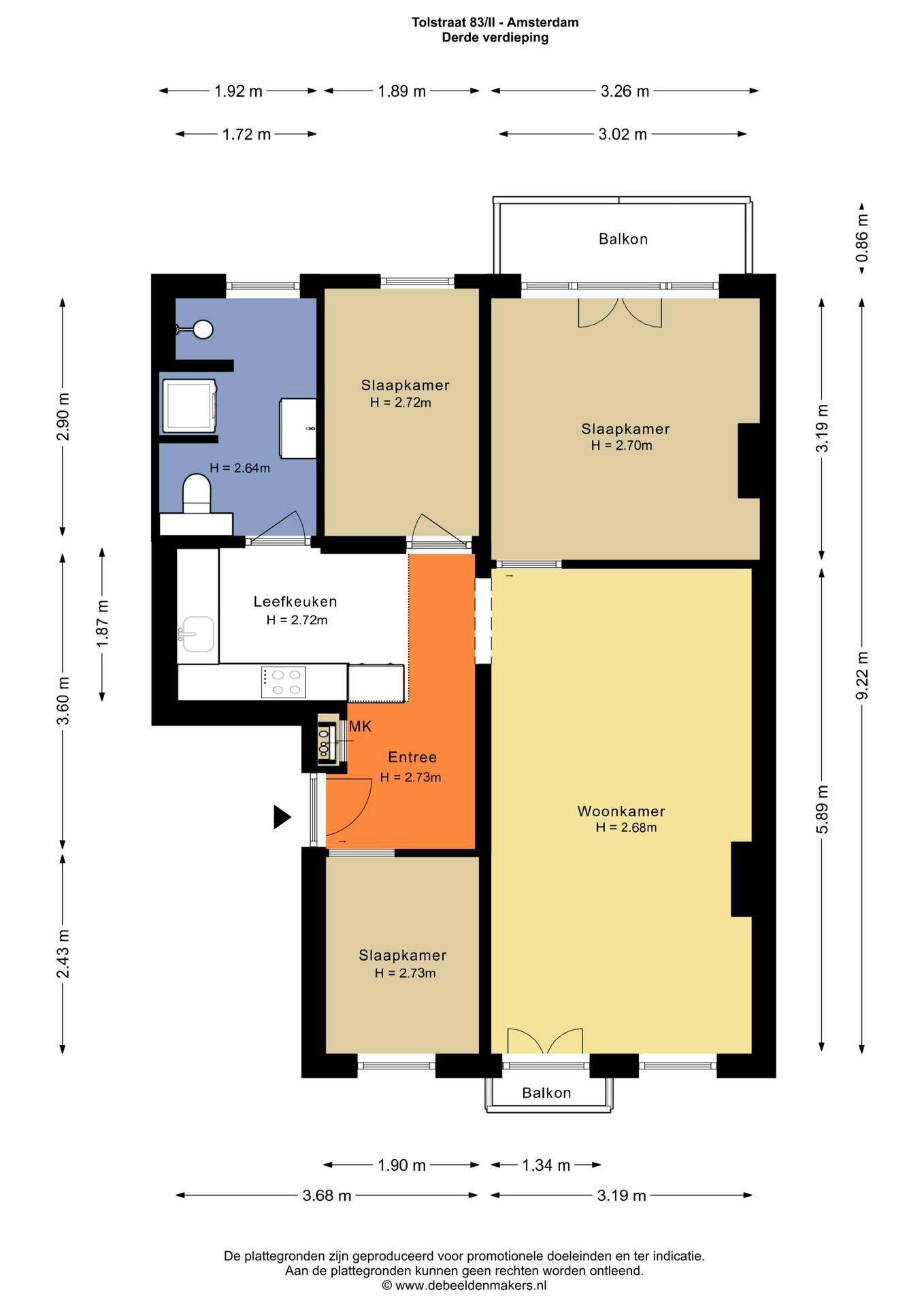 Foto 34 van Tolstraat 83-2