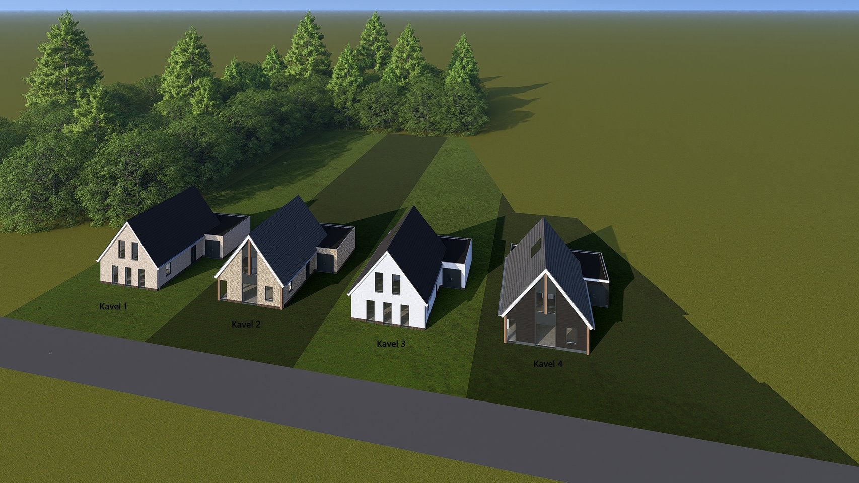 Foto van De Heren van Alphen (4x kavels)