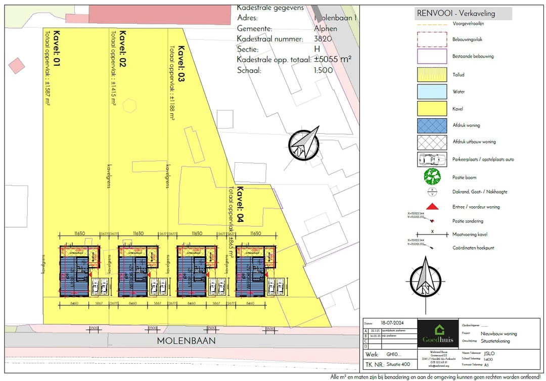 Photo 2 of De Heren van Alphen (Te koop als bouwkavel of als kavel incl. woning)