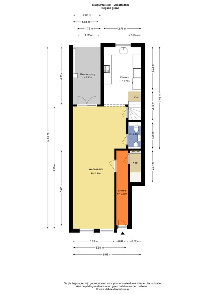 Foto 29 van Sluisstraat 47-H
