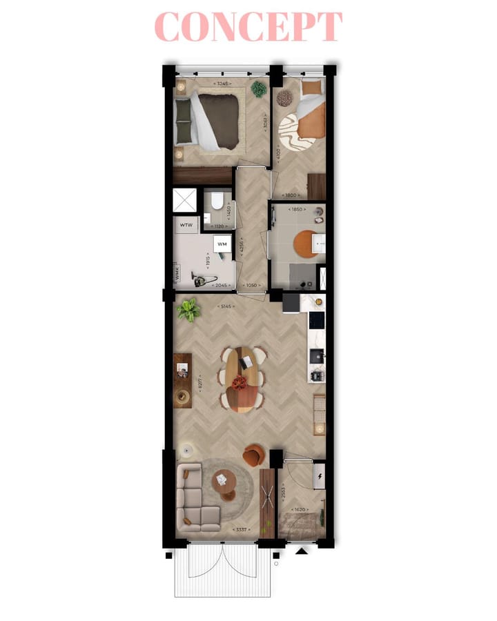 Foto 2 van Type B (Bouwnr. 3)