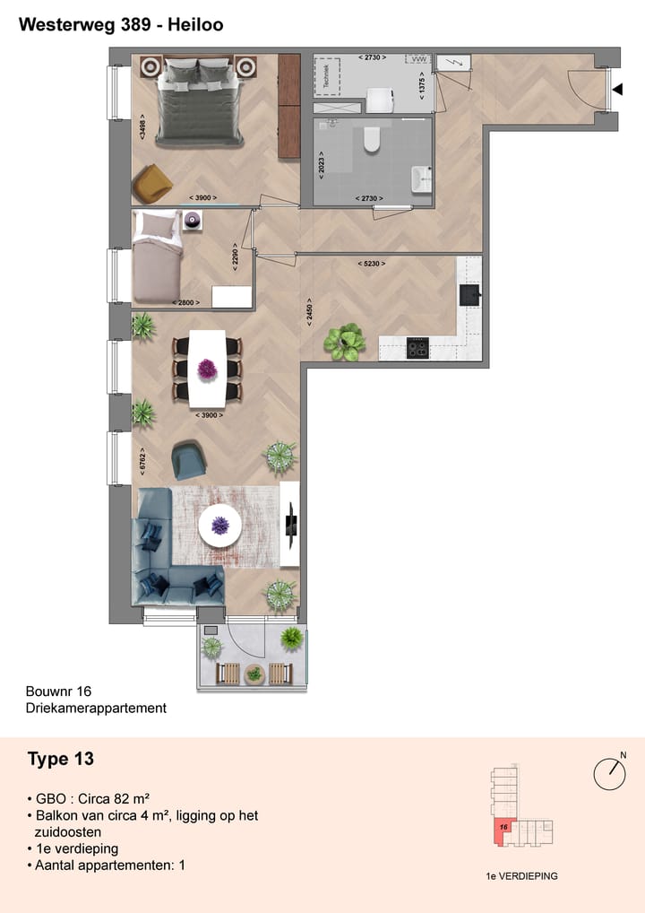 Foto 4 van Woonwest bwnr 16