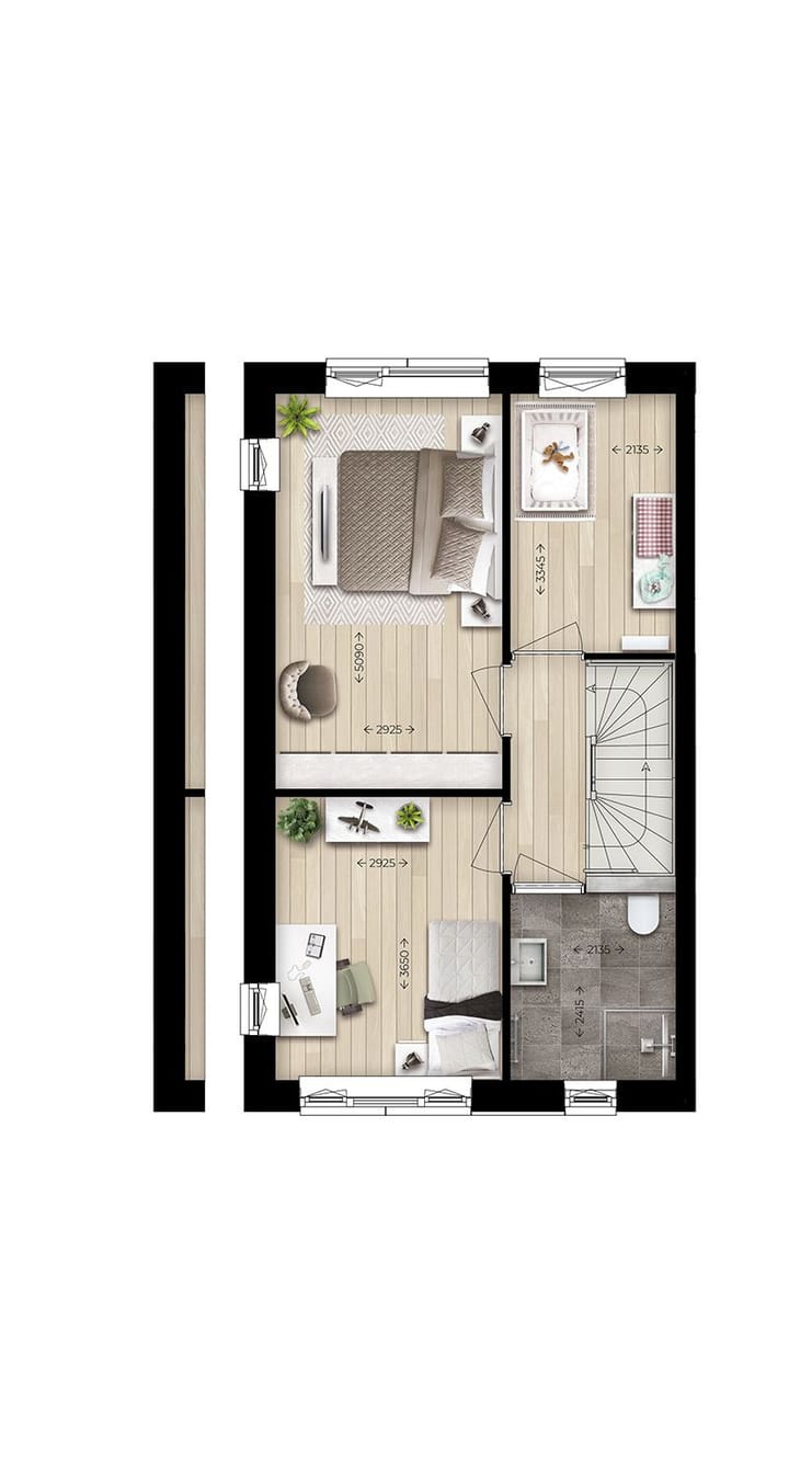 Foto 3 van Korenveld | Hoekwoning | Juwelier (Bouwnr. 59)