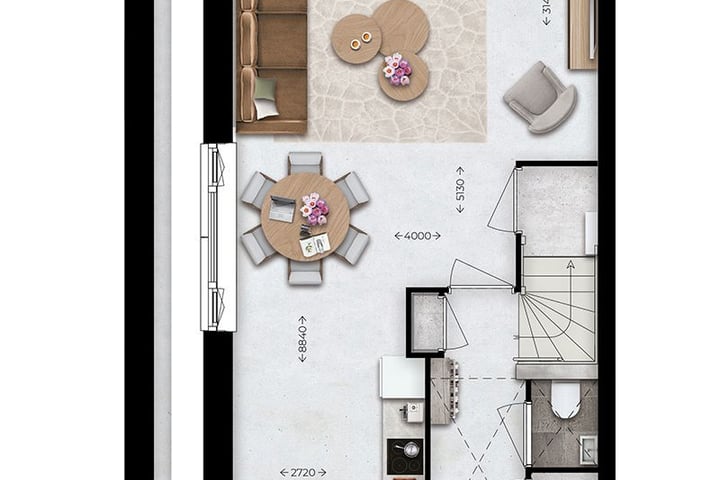 Foto 2 van Korenveld | Hoekwoning | Juwelier (Bouwnr. 66)