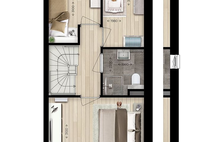 Foto 3 van Korenveld | Hoekwoning | Melkboer (Bouwnr. 36)