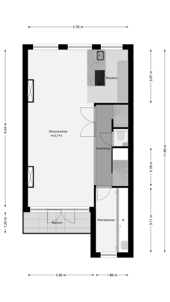 Foto 42 van Kleiweg 293-B