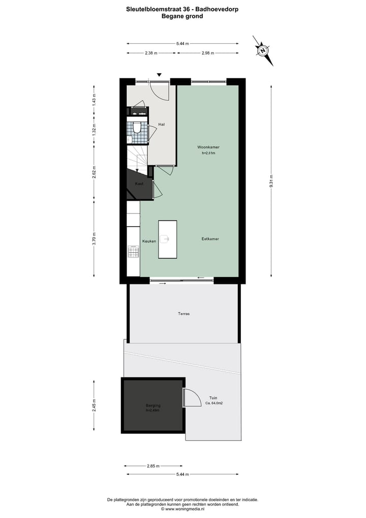 Foto 31 van Sleutelbloemstraat 36