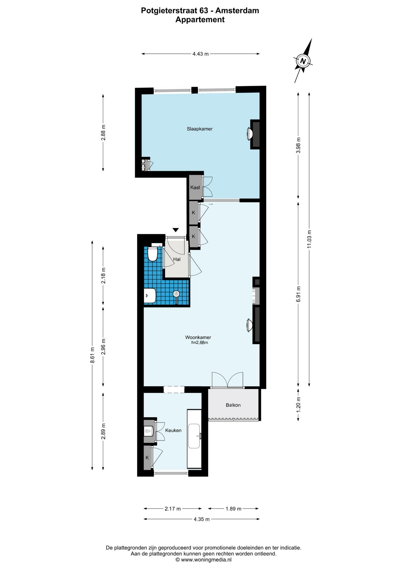 Foto 30 van Potgieterstraat 63-2