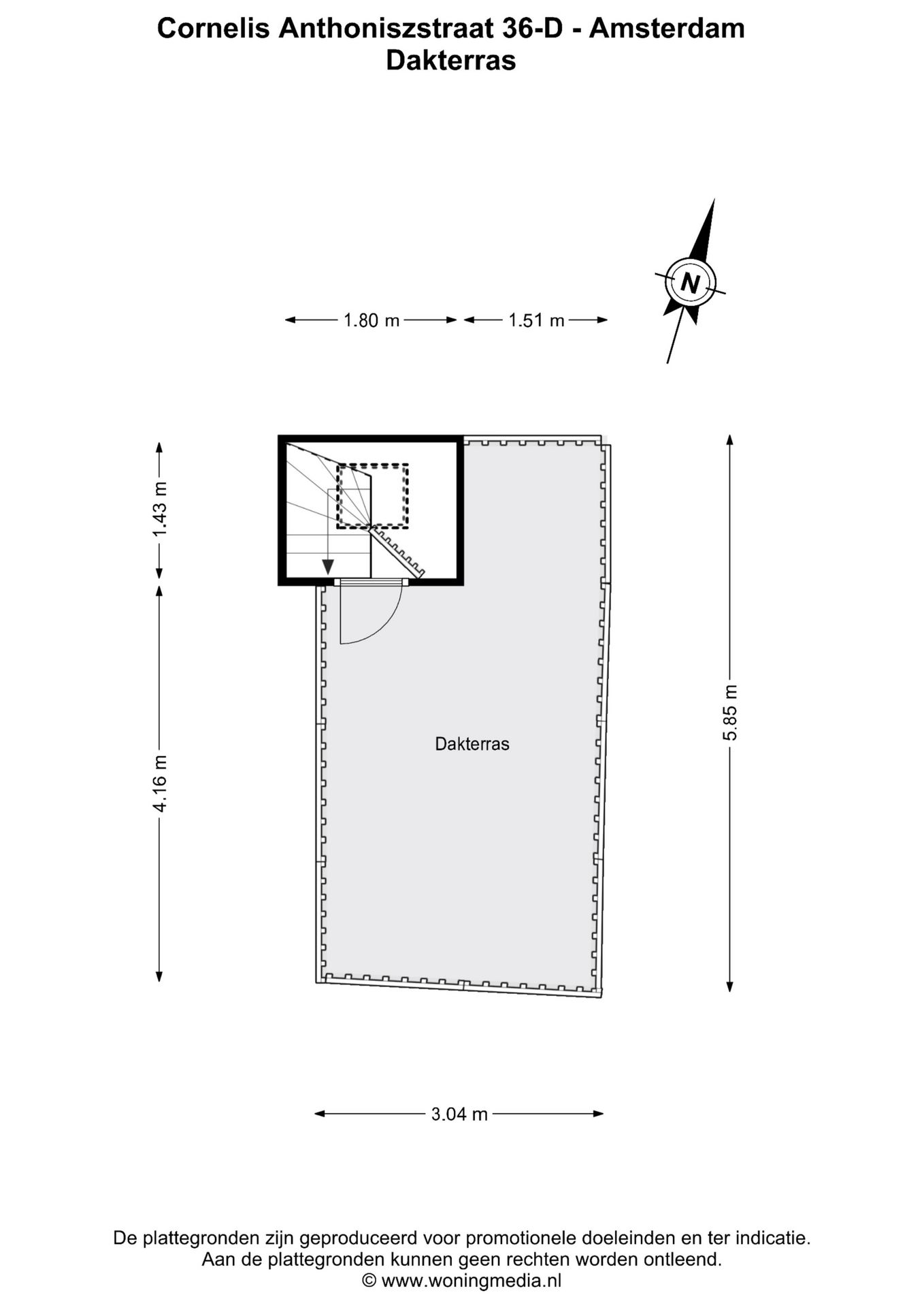 Foto 29 van Cornelis Anthoniszstraat 36-D