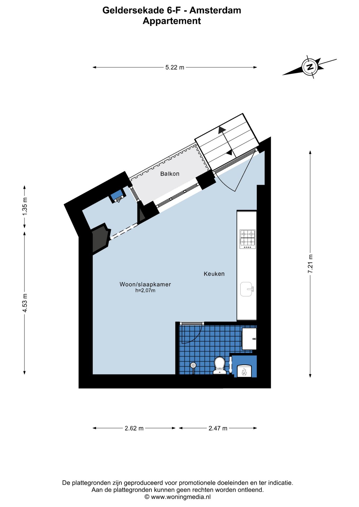 Foto 30 van Geldersekade 6-F