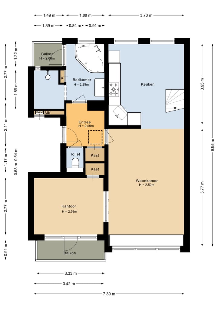 Foto 35 van Mozartweg 69-C