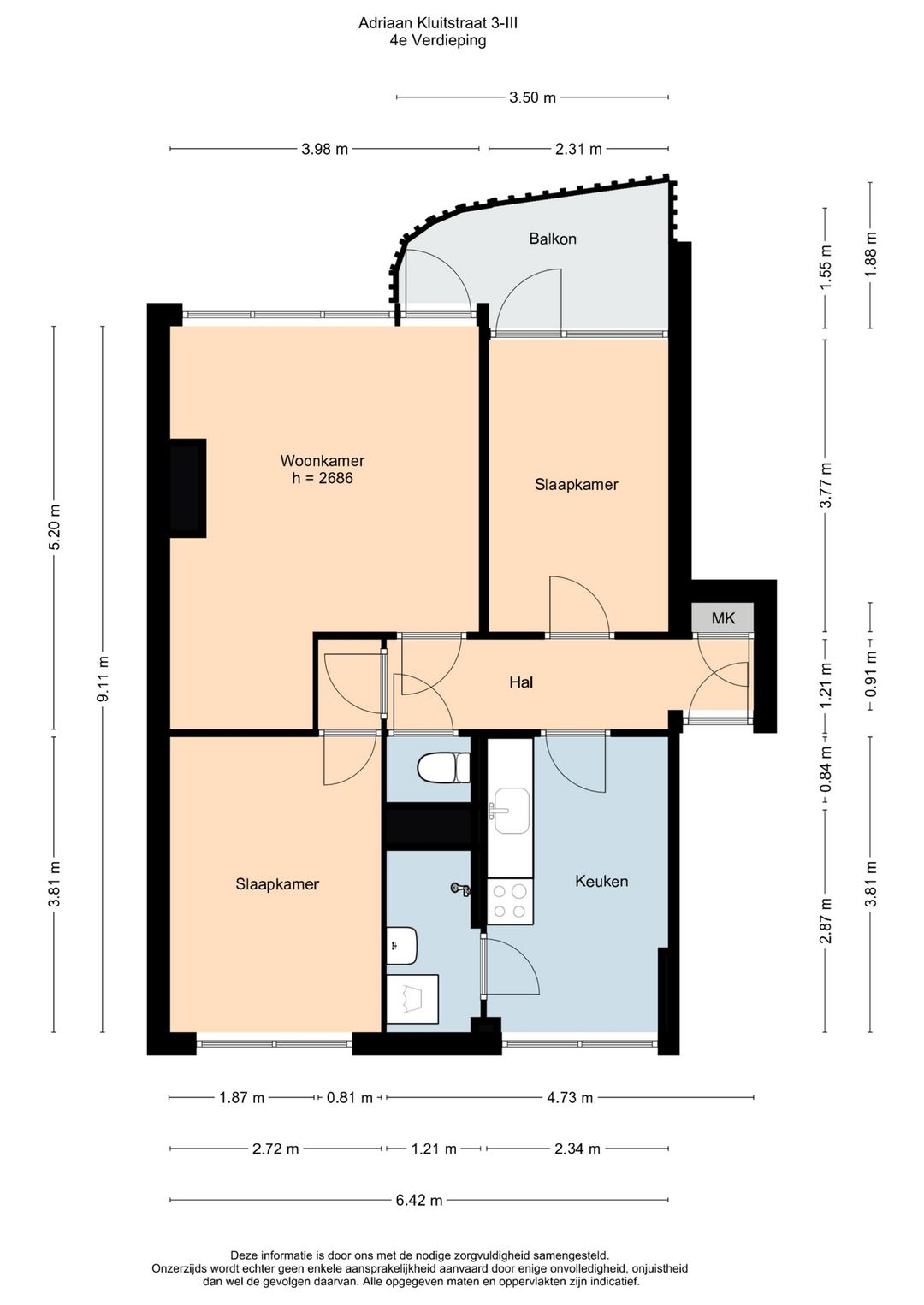 Foto 23 van Adriaan Kluitstraat 3-3
