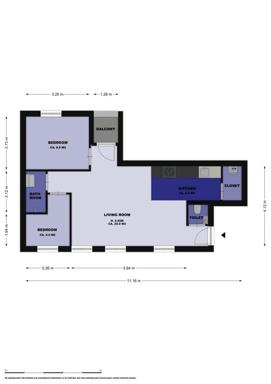 Foto 12 van Vossegatselaan 34-B