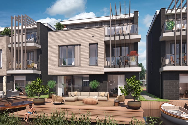 Foto 4 van Drie exclusieve watervilla's (Bouwnr. 6)