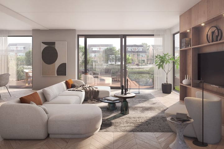 Foto 5 van Drie exclusieve watervilla's (Bouwnr. 6)