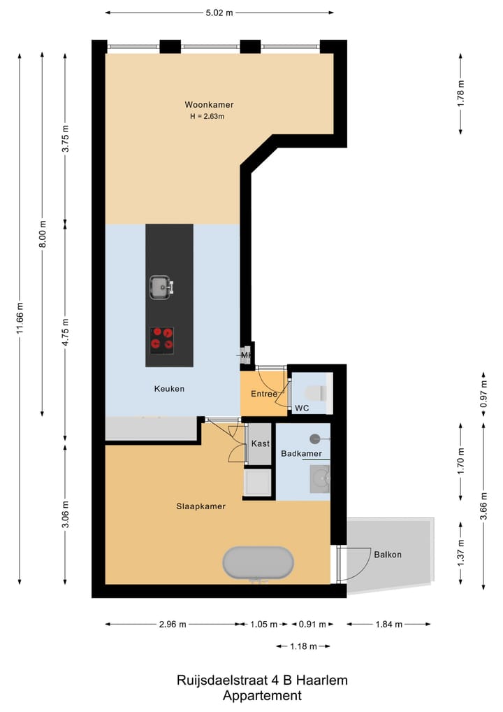 Foto 13 van Ruysdaelstraat 4-B