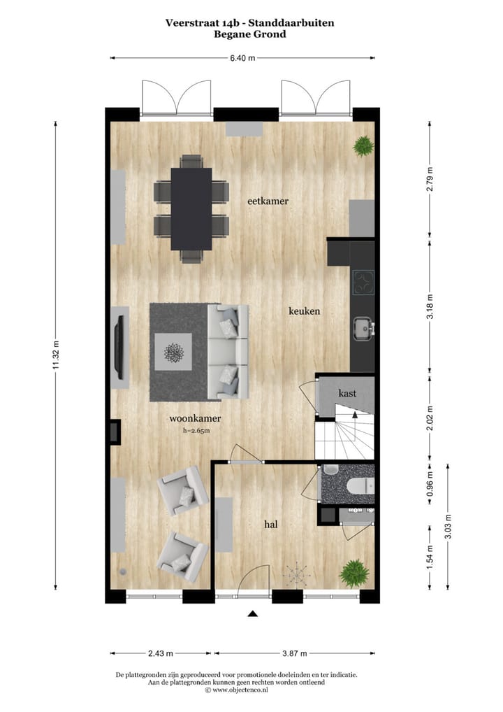 Photo 14 of Veerstraat tussenwoning (Bouwnr. 14 b)